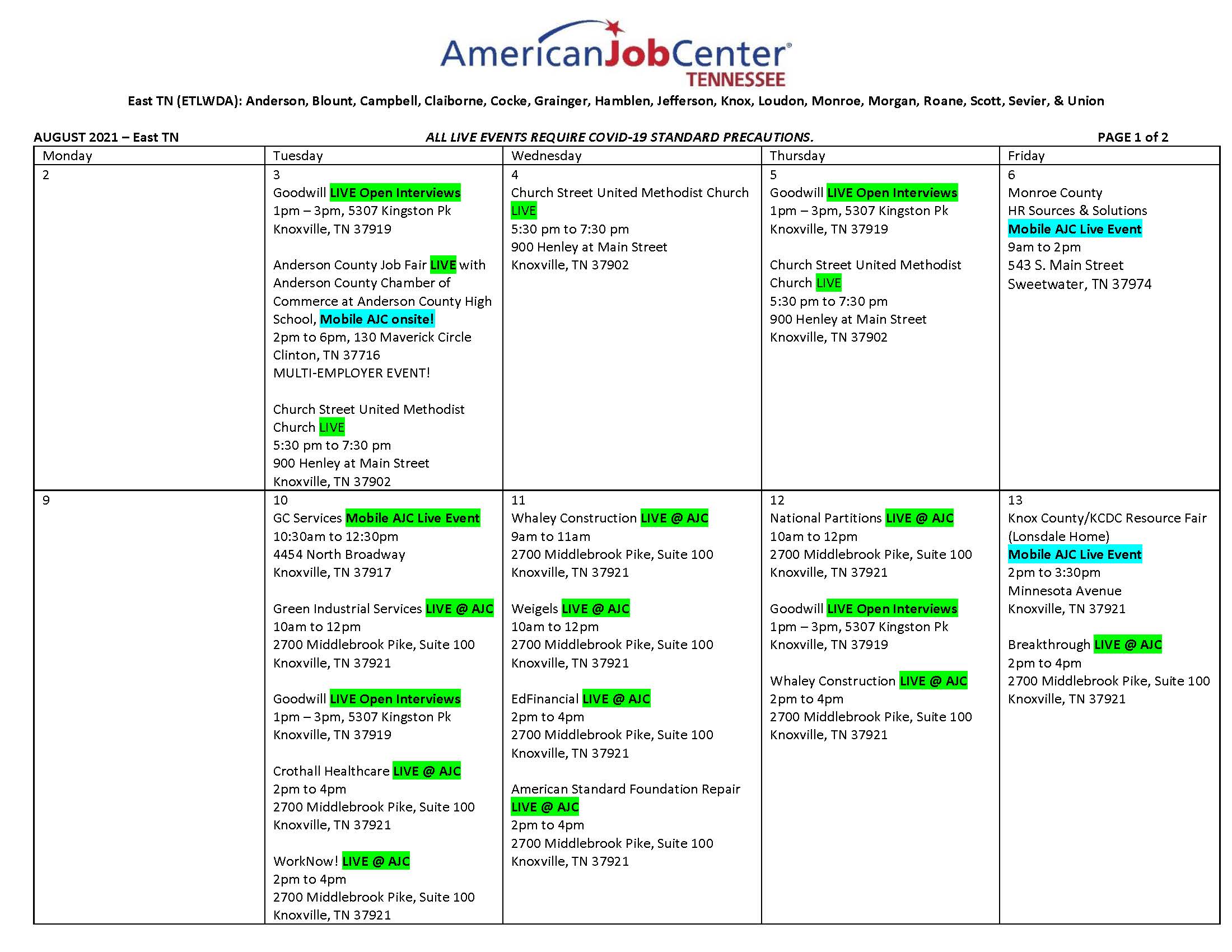 Workforce Development ETHRA